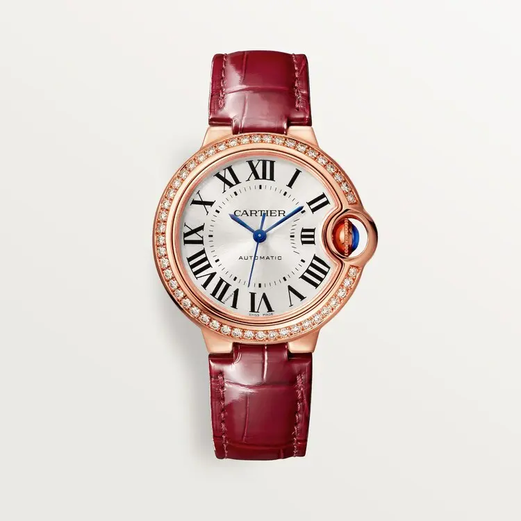 Cartier Ballon Bleu Diamond Bezel