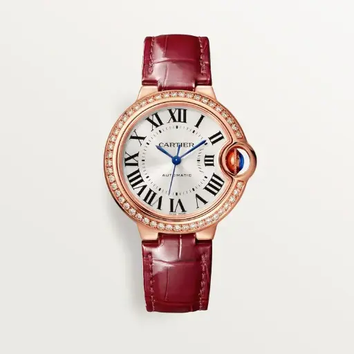 Cartier Ballon Bleu Diamond Bezel